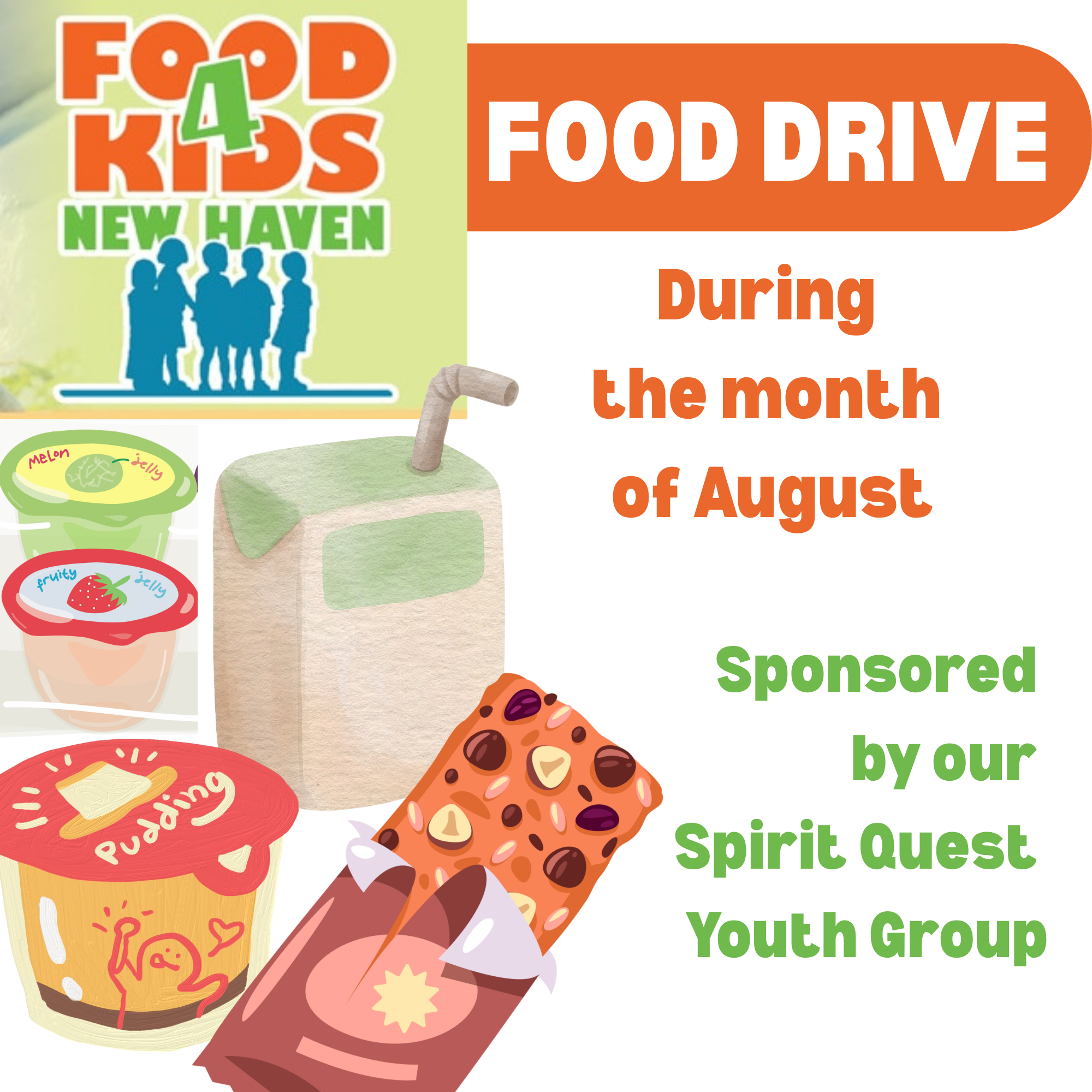 Food4Kids Food Drive sponsored by Spirit Quest