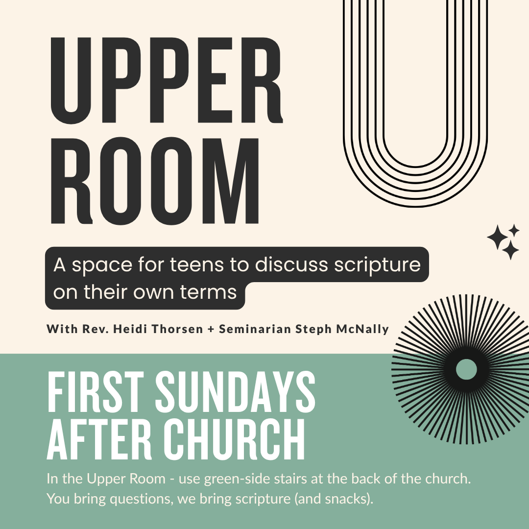 Upper Room (Youth Group for 12+)