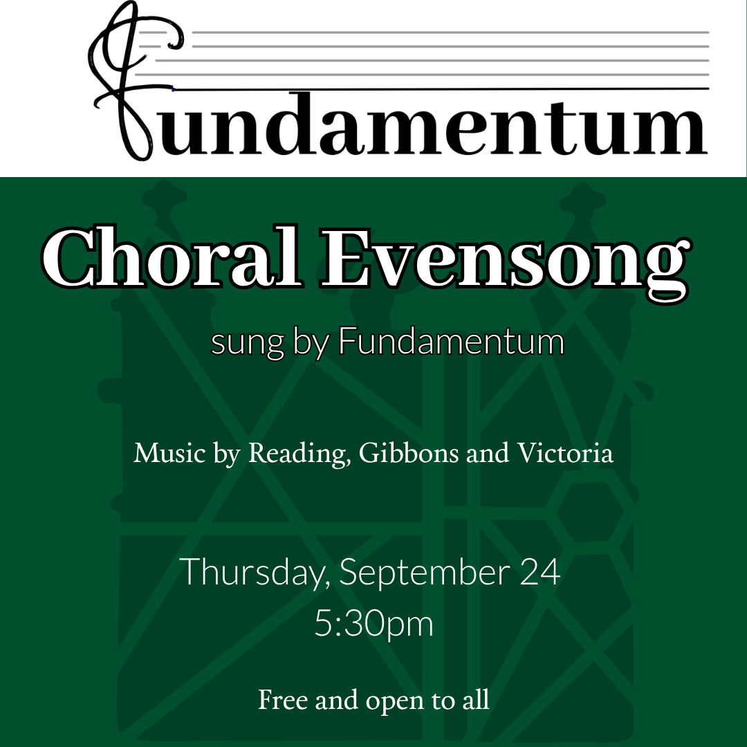 Evensong sung by Fundamentum