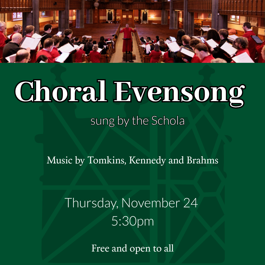 Evensong for Teresa of Avila sung by the Schola