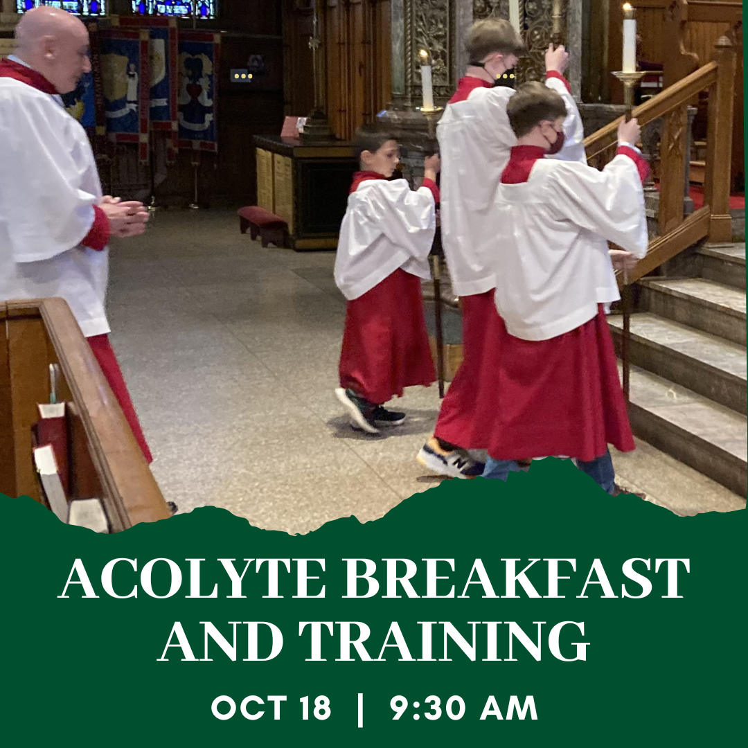 Acolyte Breakfast and Training