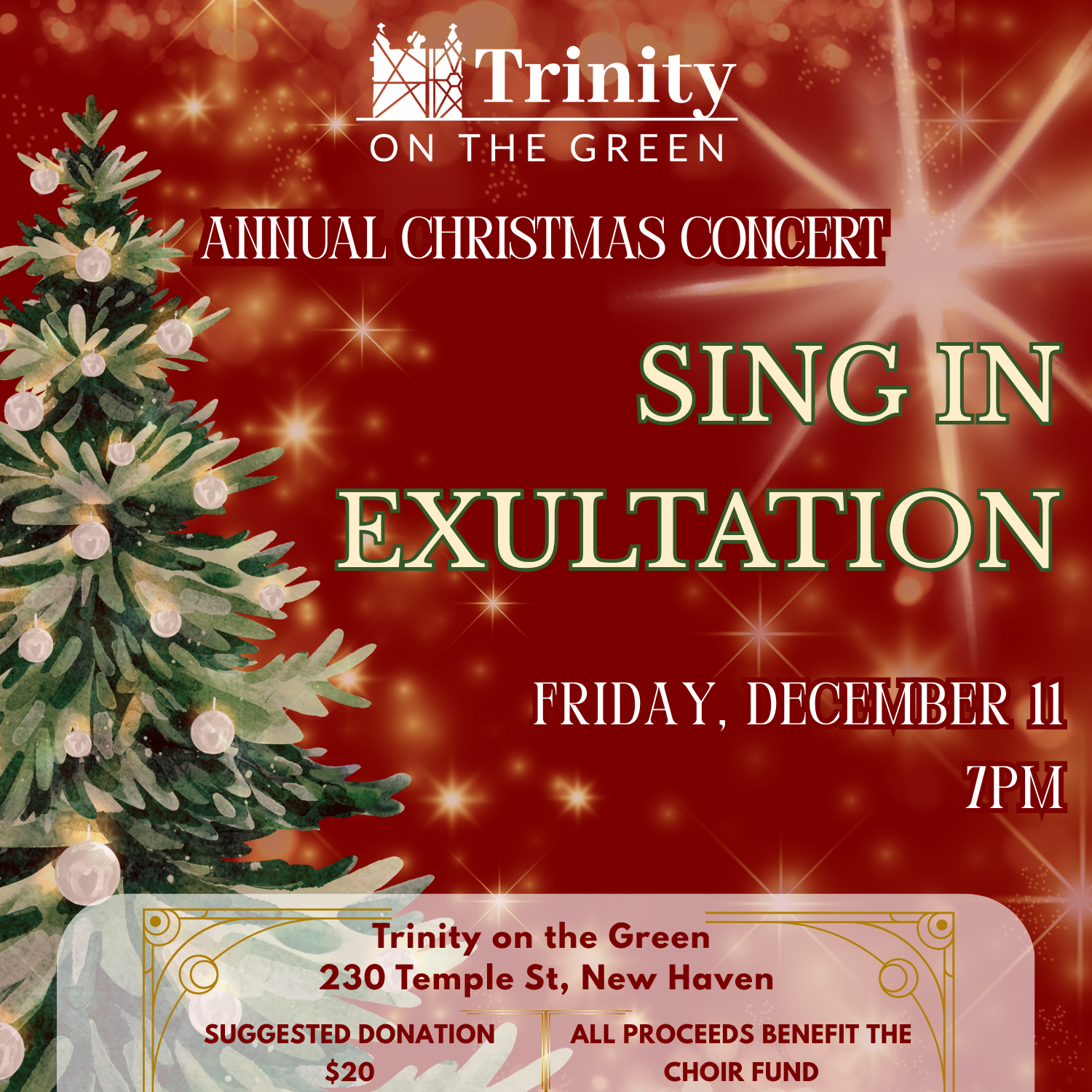 Annual Christmas Concert: Sing in exultation