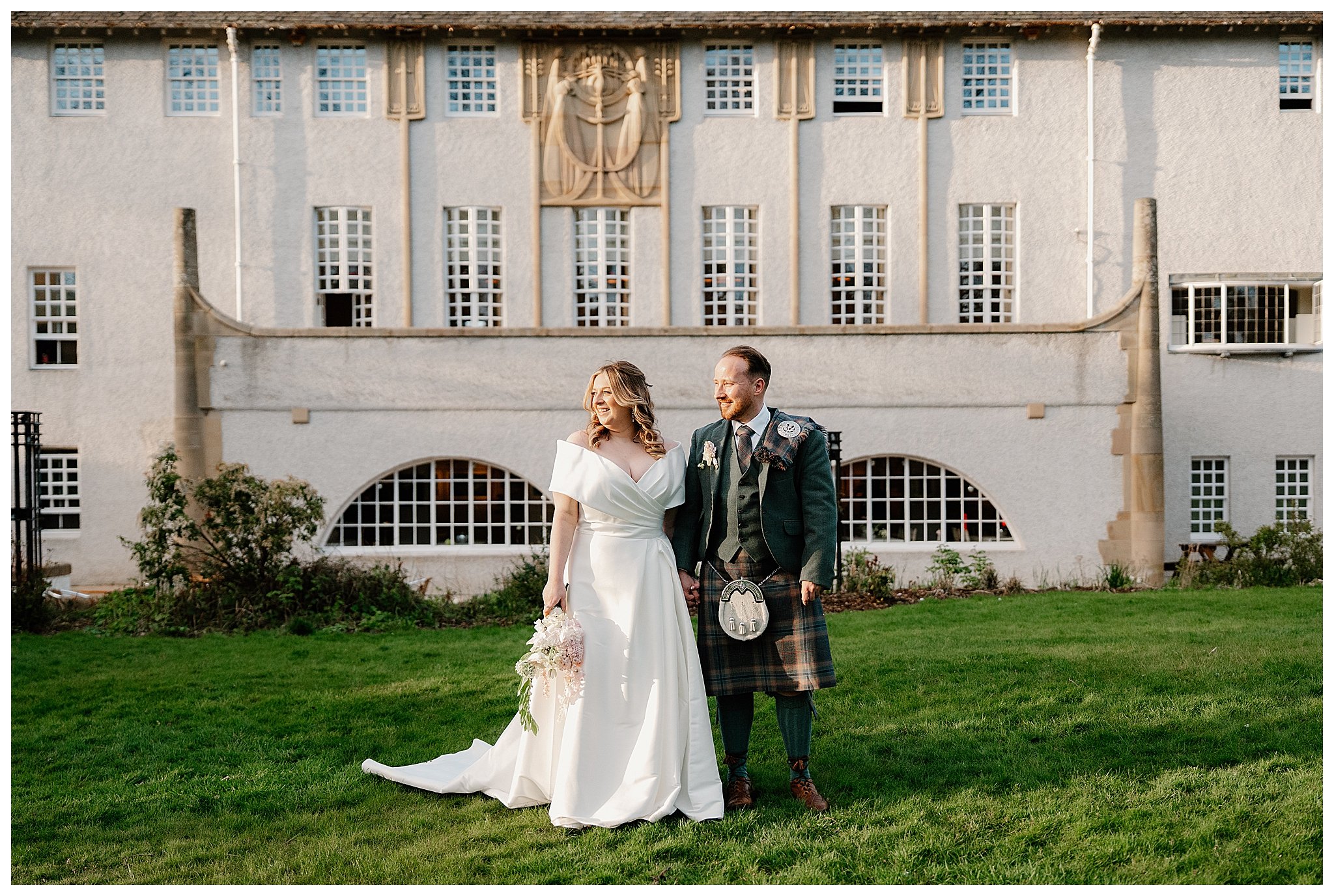 House for an Art Lover Wedding in Glasgow