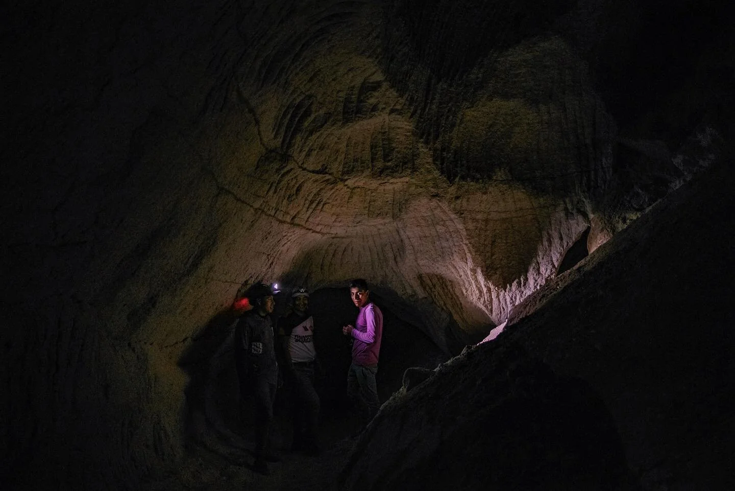 In the mountainside of Patchuta, Gautemala, Eduardo Giron and his two colleague&rsquo;s mine sandstone. They work roughly 6 hours a day, for roughly $13 a day. 
With no safety precautions (what so ever) their work feels dangerous, but to them it&rsqu