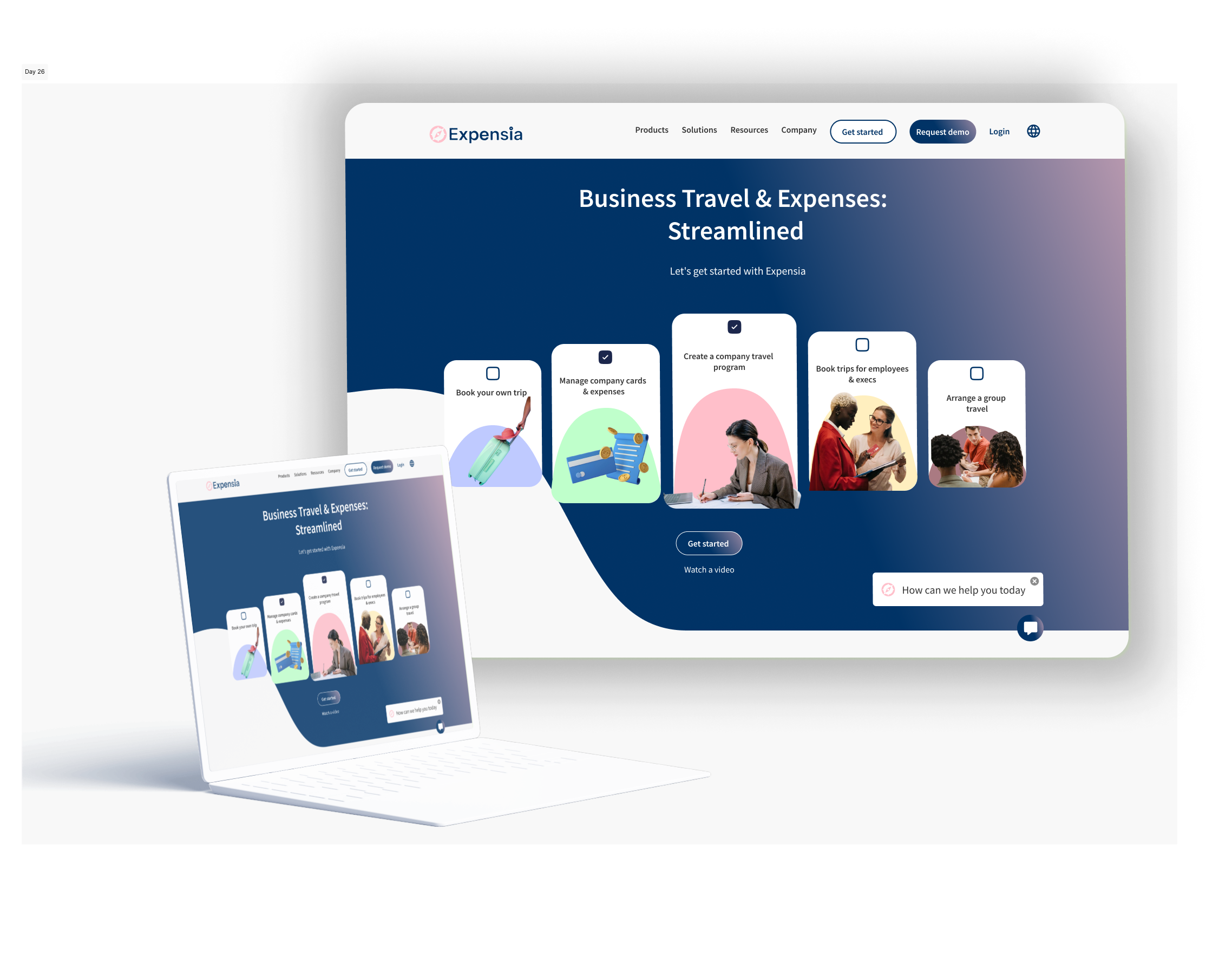 Travel solution web UI
