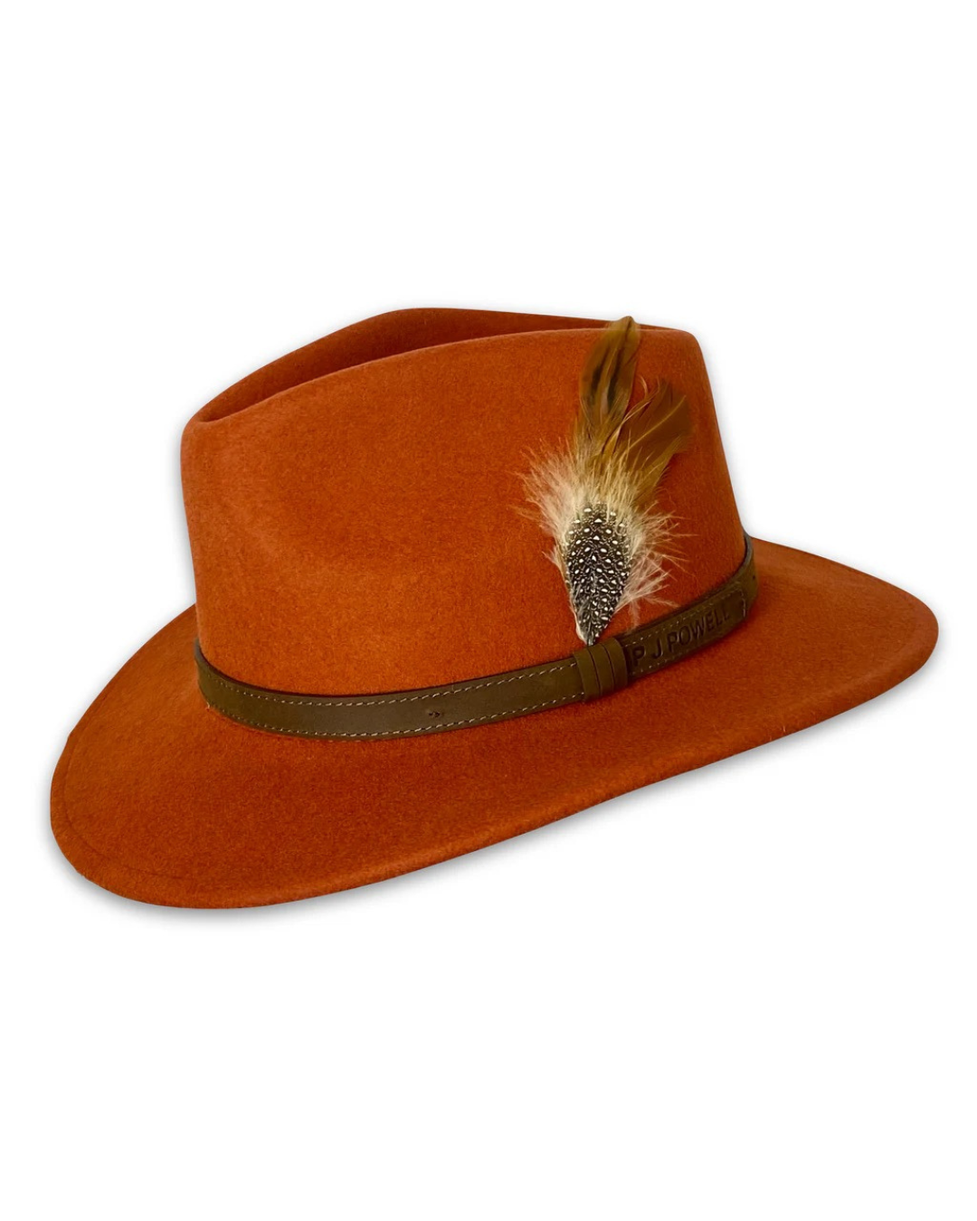 Country Wool Felt Hat | Rust