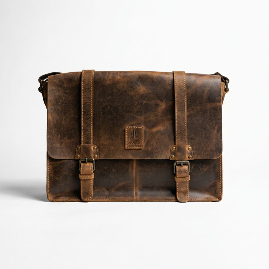 Leather Satchel | Laptop Bag