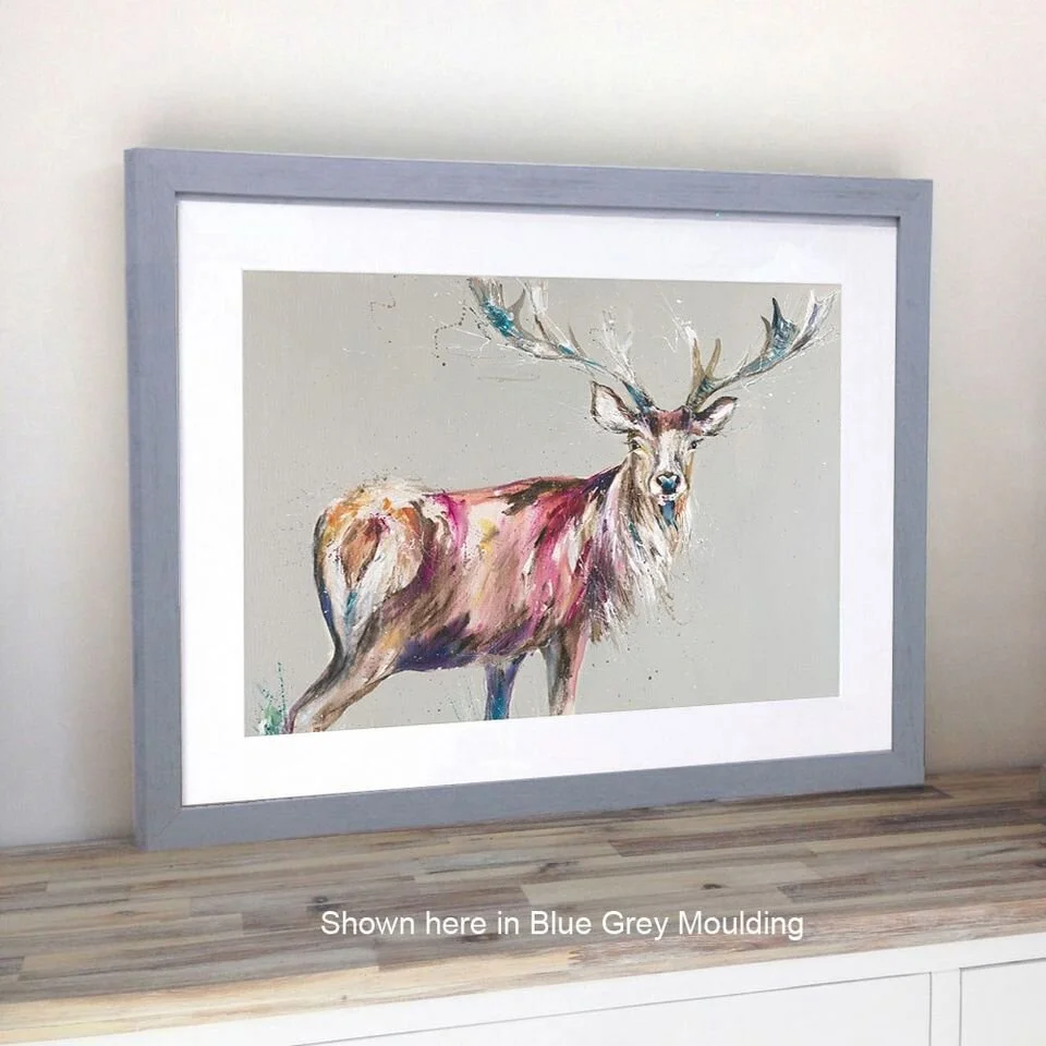 The Stag, Framed Giclee Print