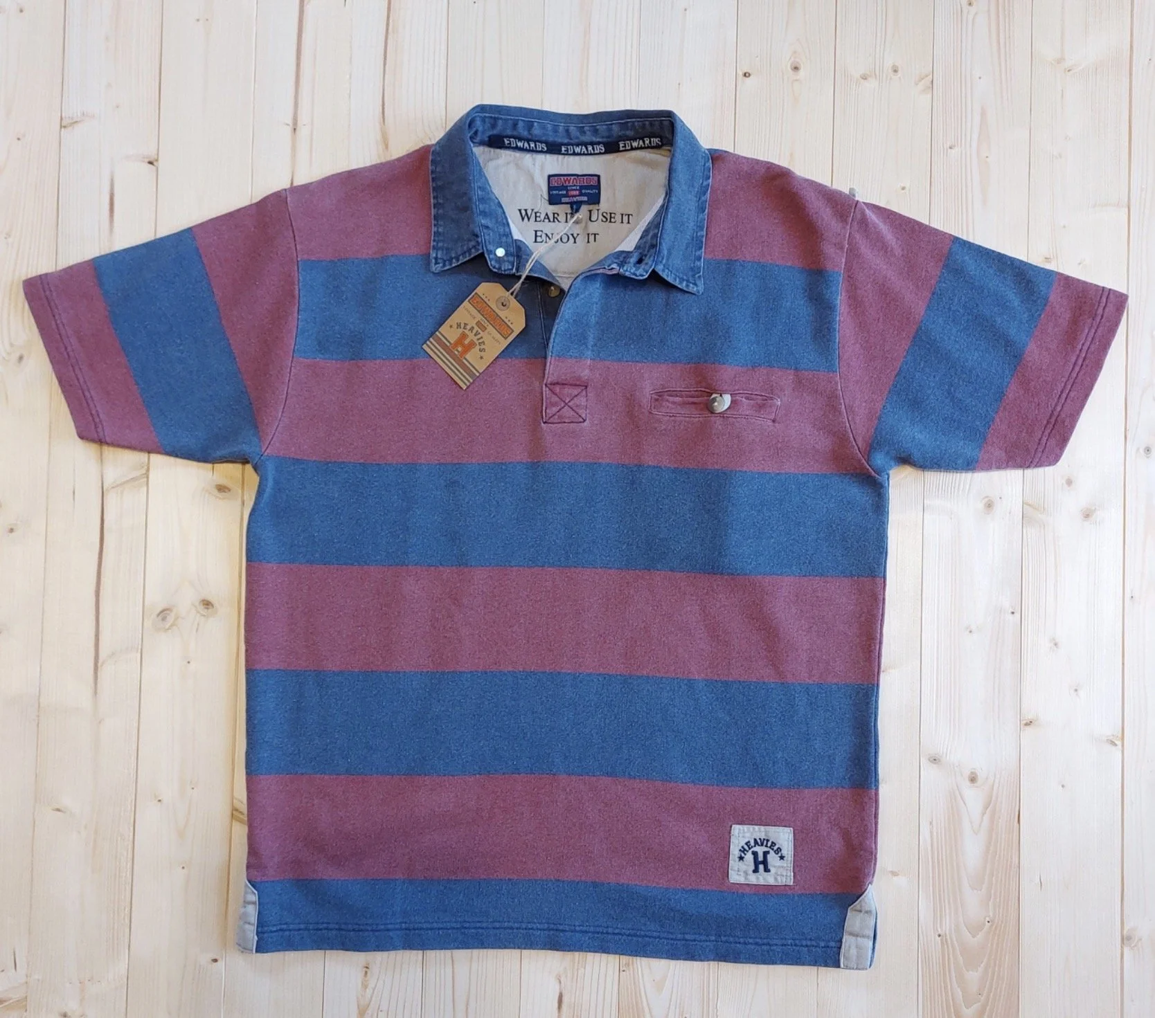 Edwards Heavies Rugby Shirt - Short Sleeve