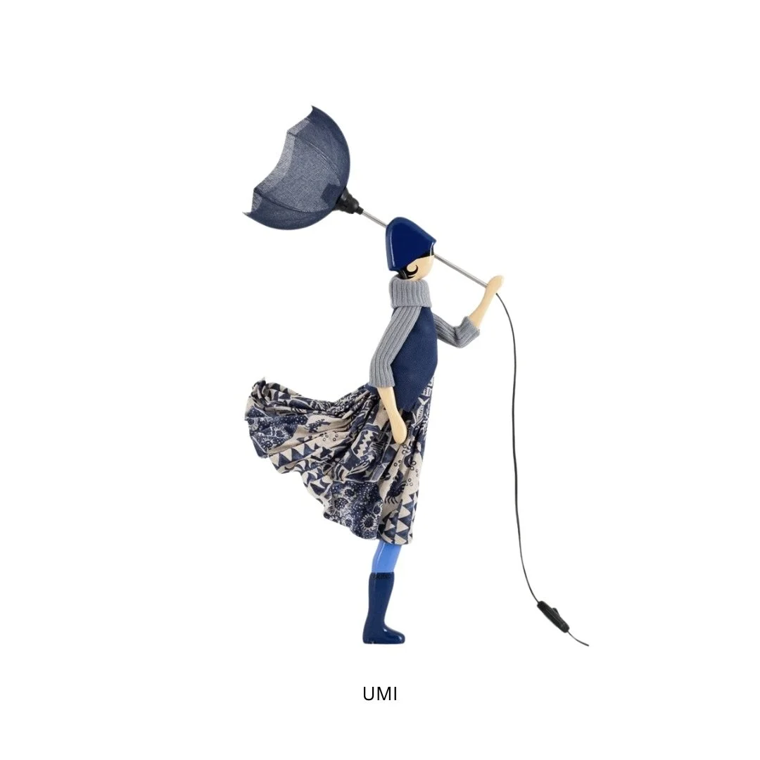 Windswept Lady Lamps