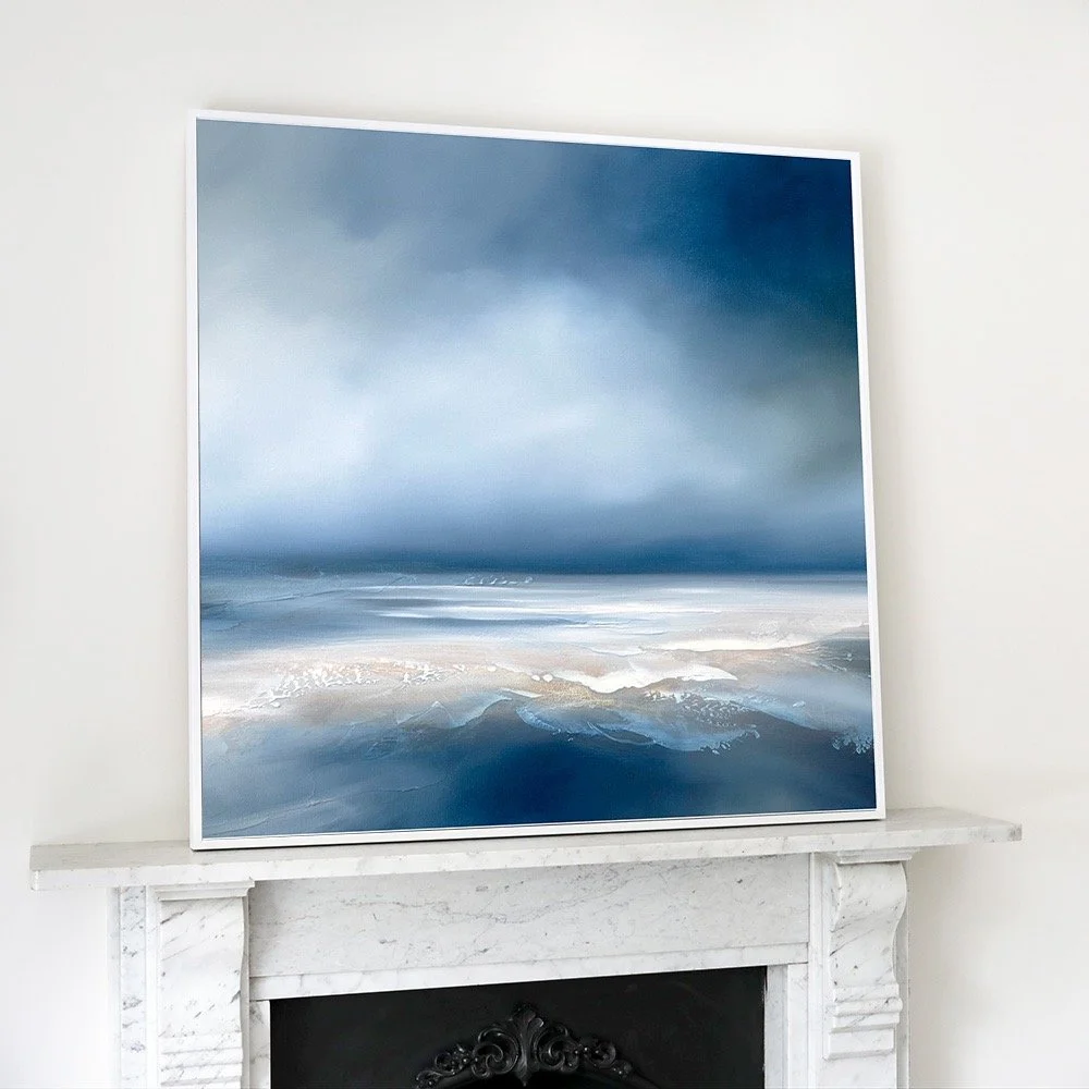 Beneath The Sea | Framed Canvas Print