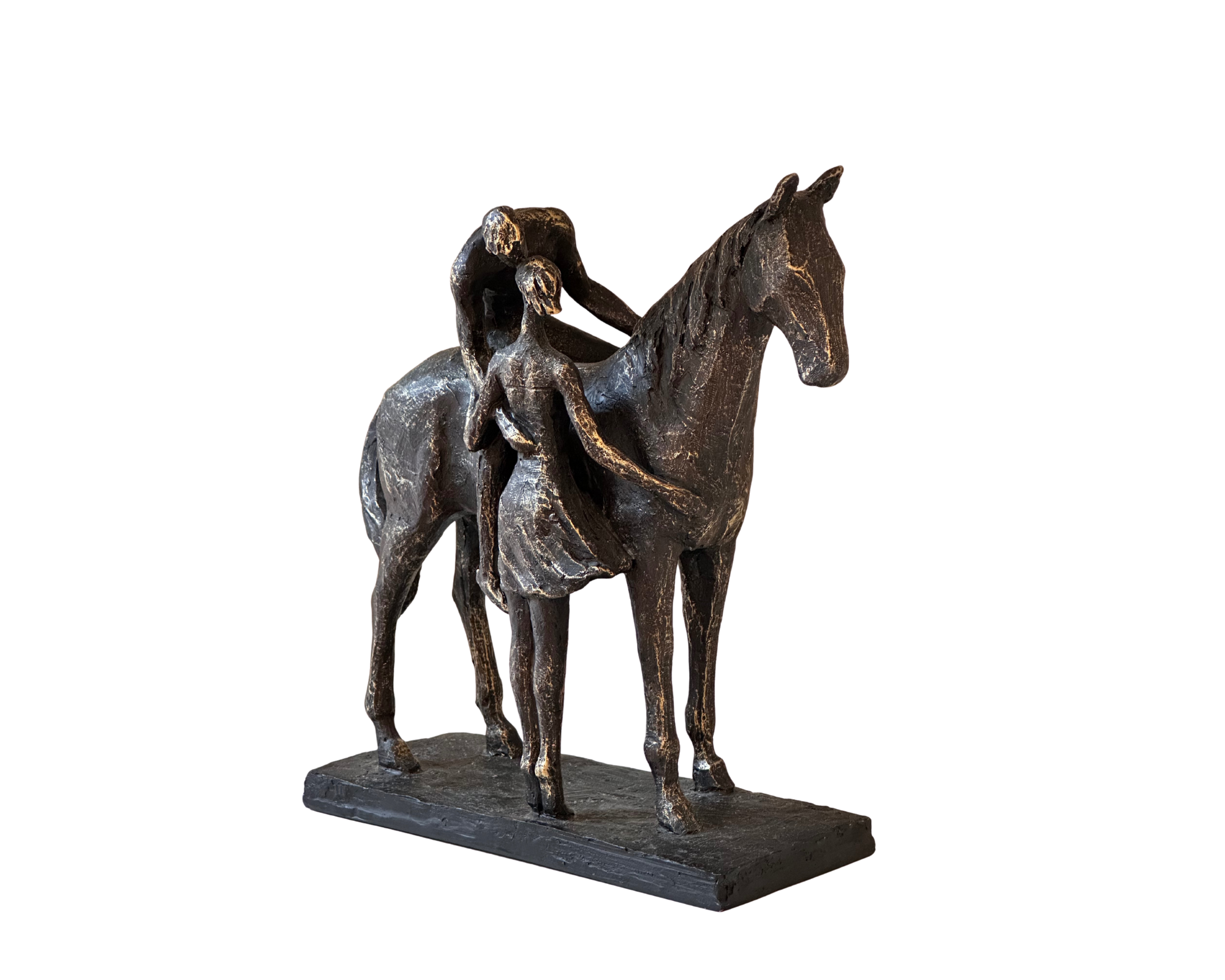 Timeless Love Bronze Effect Sculpture