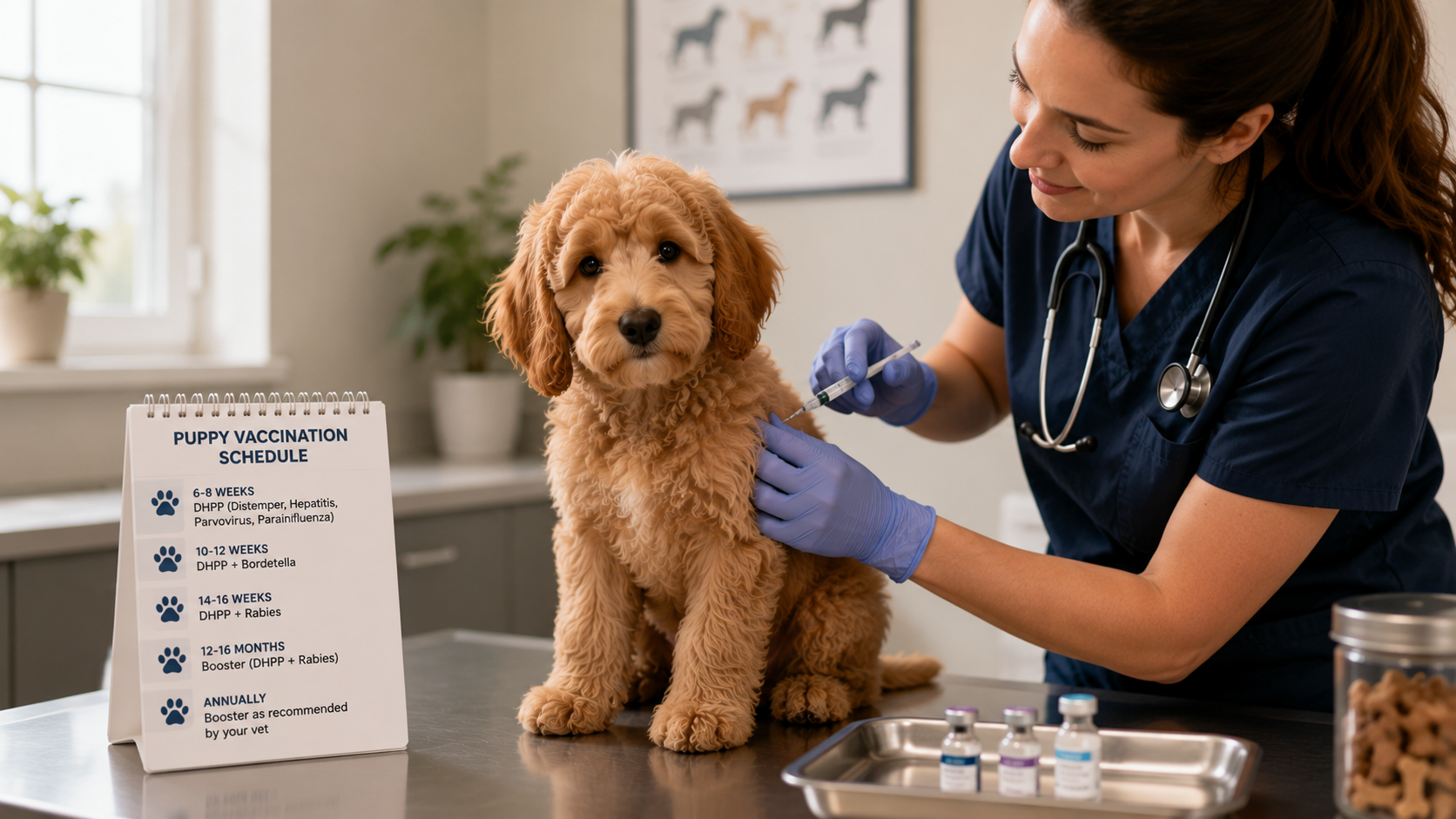 What Vaccinations Does a Labradoodle Puppy Need and When?
