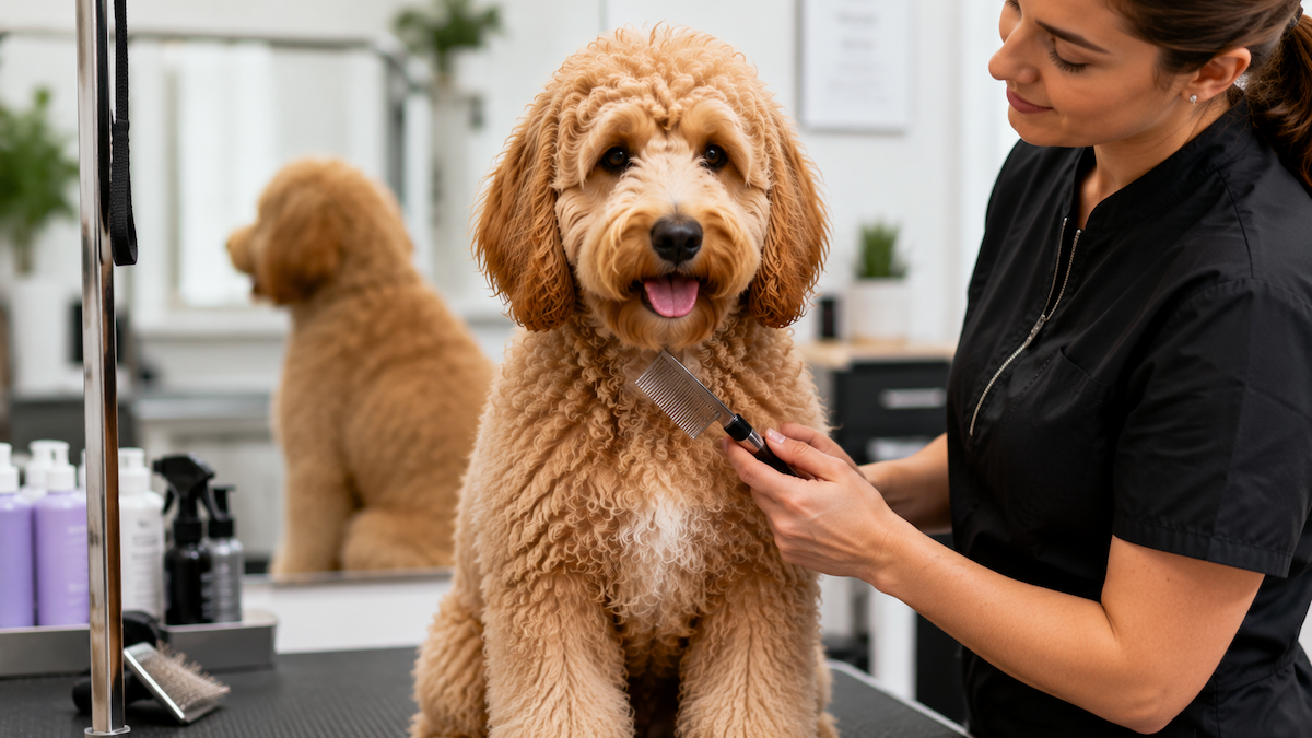How Often Should a Labradoodle Be Professionally Groomed?