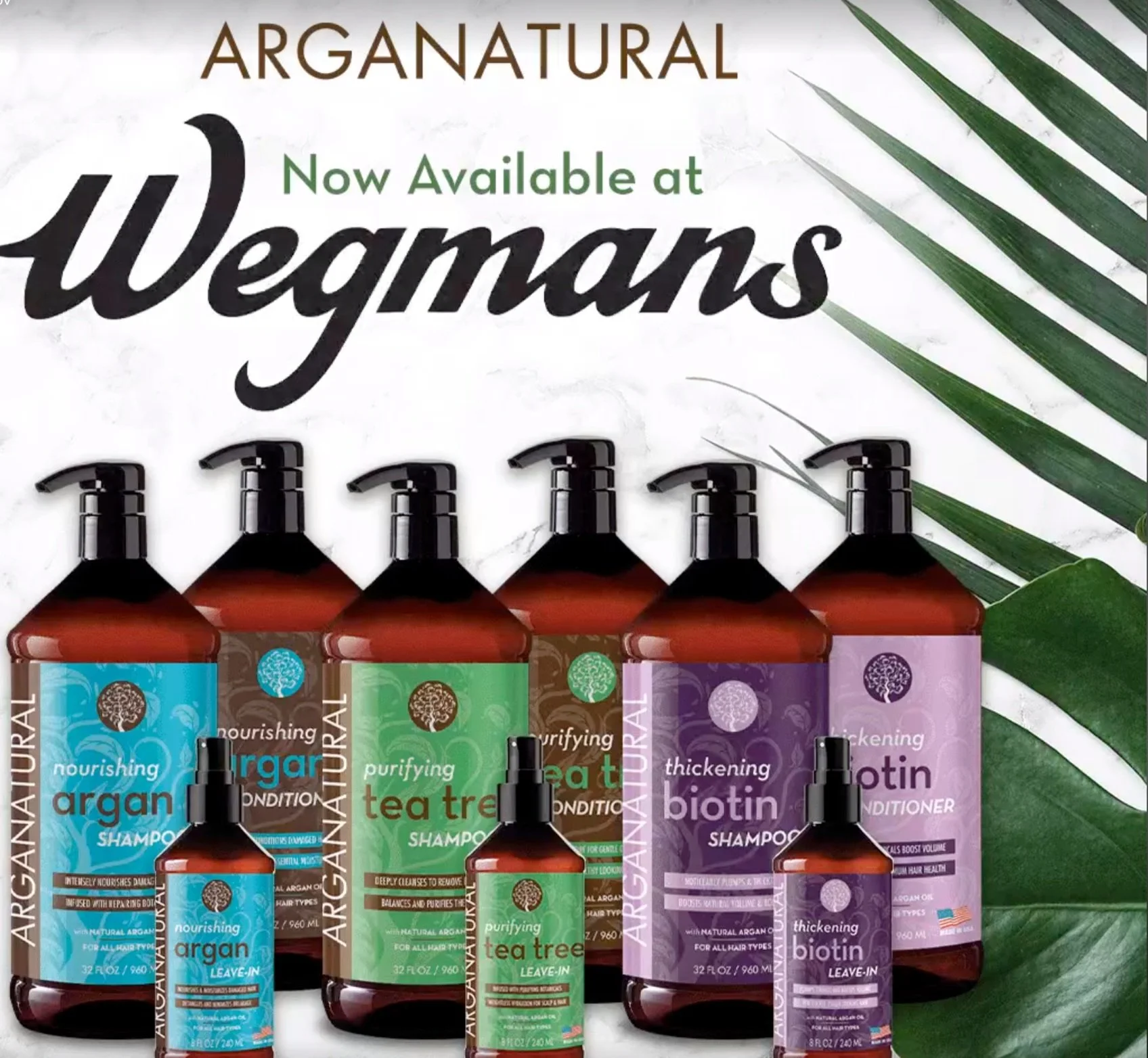 Arganatural Is Now Available At Wegmans 
