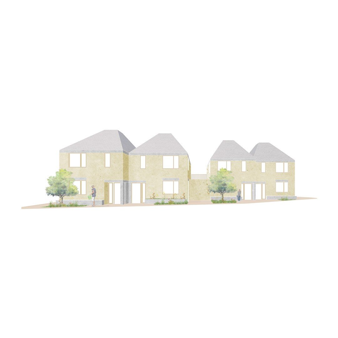 Competition entry for housing in the Yorkshire Dales.⁠
⁠
The layouts are flexible and allow for homeworking to support and retain younger people and businesses in the area.⁠
⁠
Bedrooms and work spaces are located on the ground floor whilst living spa