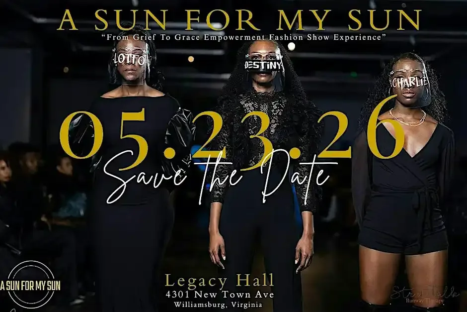A Sun for My Sun: From Grief to Grace Fashion Show Experience