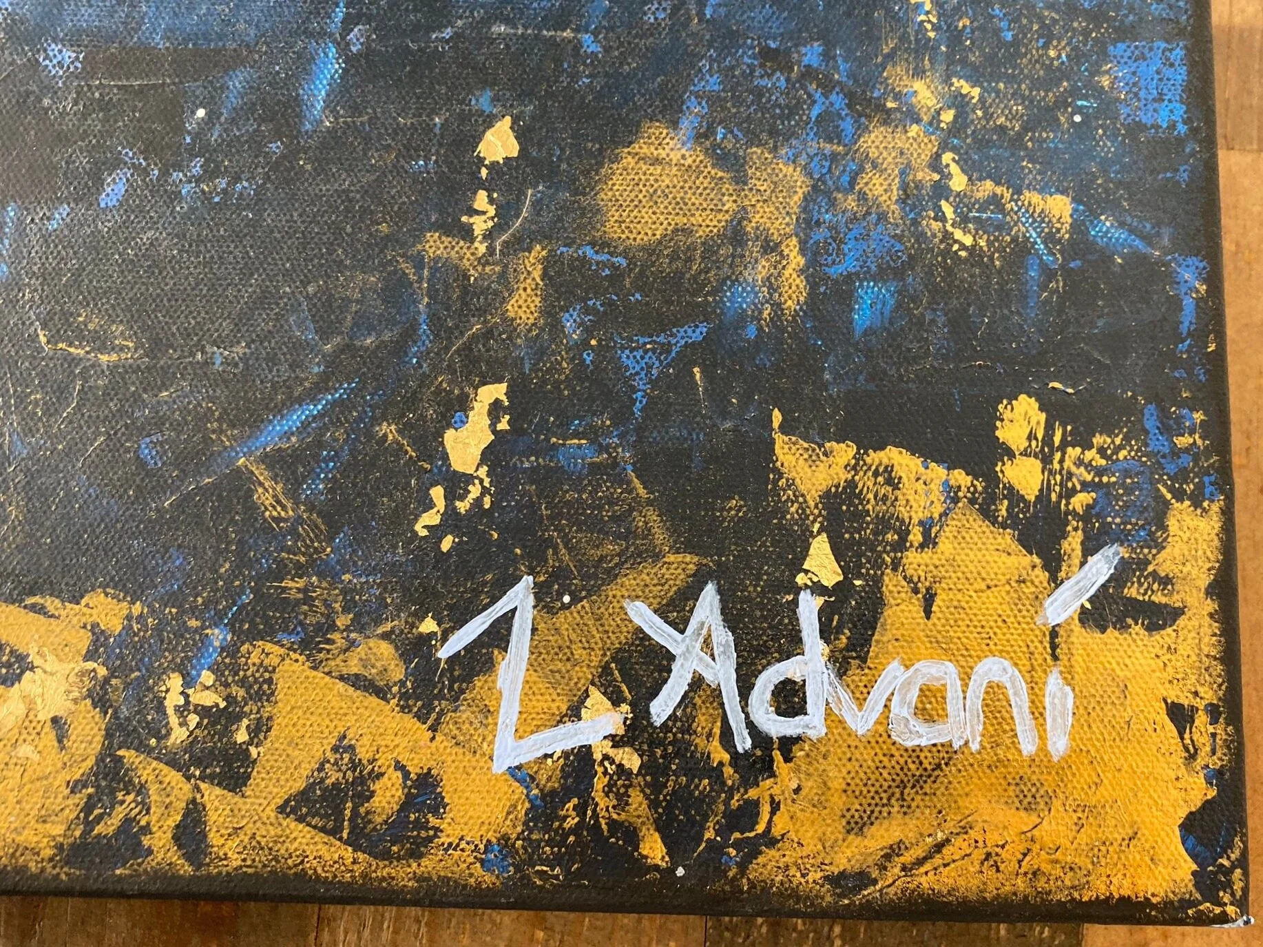 Wellengang III (detail)