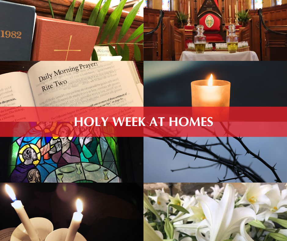 HOLY WEEK 2020: From Bishop Alan Scarfe