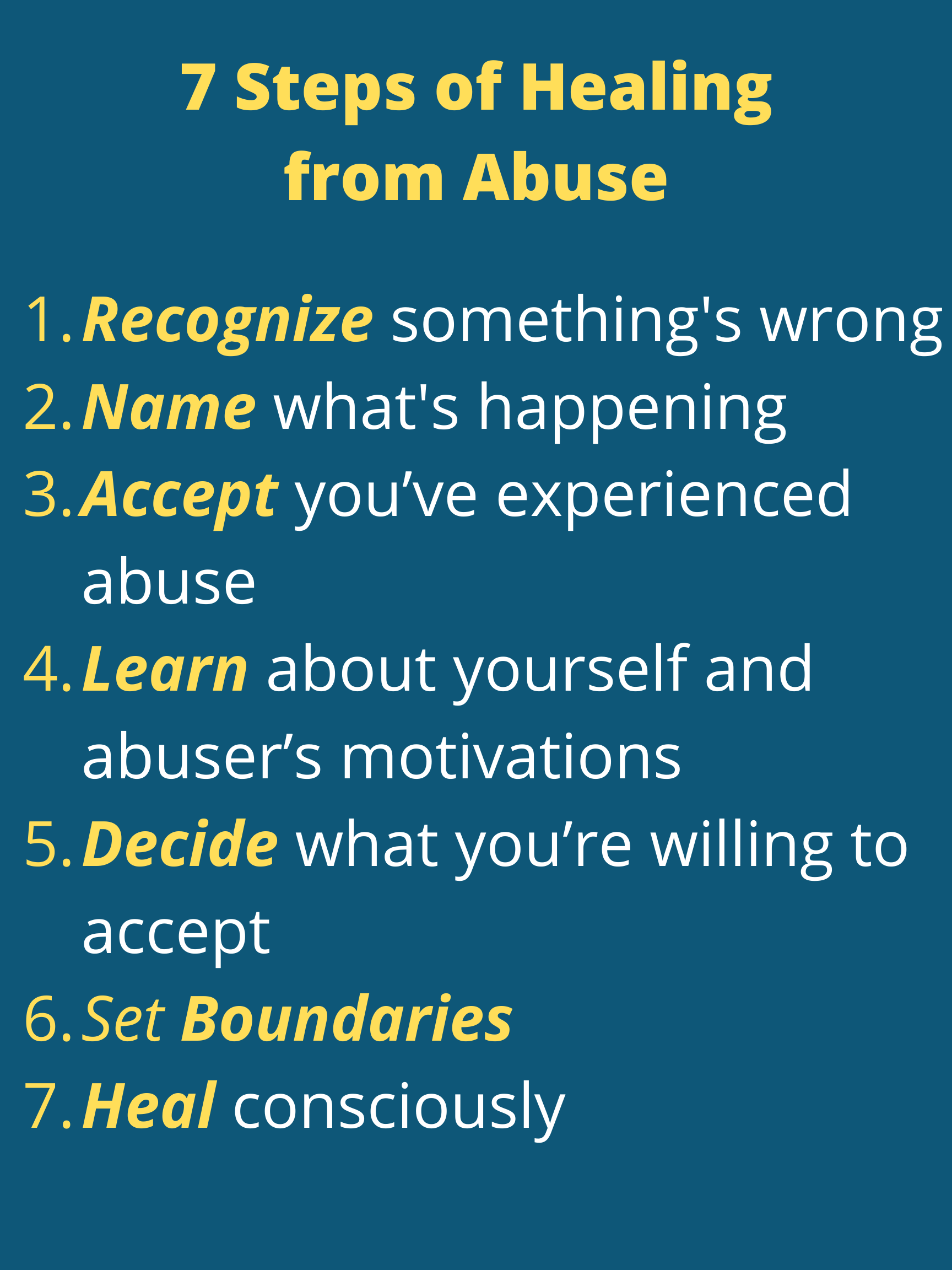 Abuse Recovery Guide — Stop Emotional Abuse
