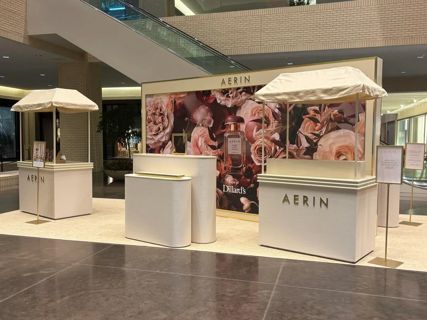 Obsessing over the @aerinbeauty Texas Pop Up we got the chance to create!
Isn&rsquo;t it stunning? 

In collaboration with @duggalvisualsolutions 
Fabrication by @zeroproductionstx 

Which colors do you prefer?