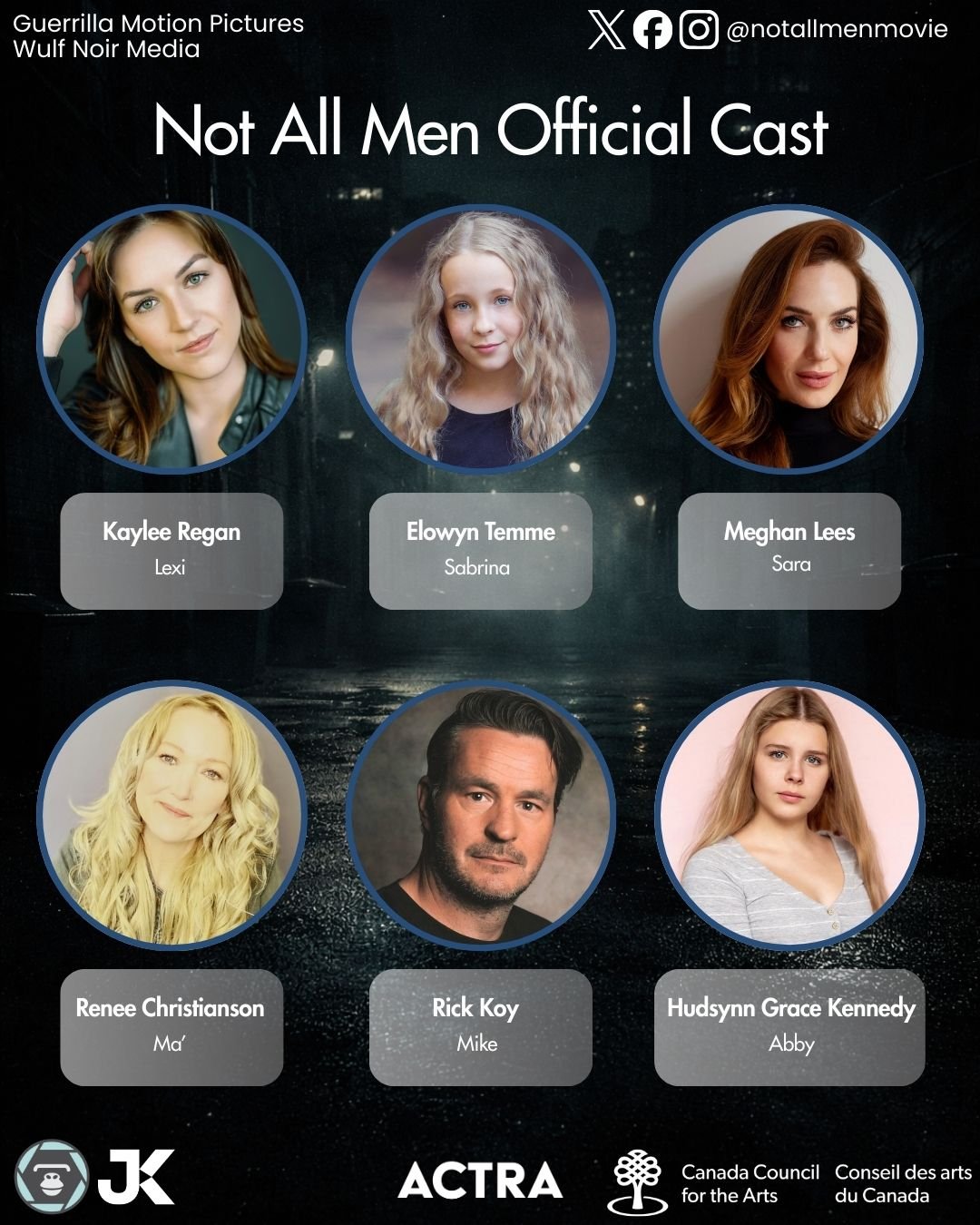 Meet the Cast of Not All Men