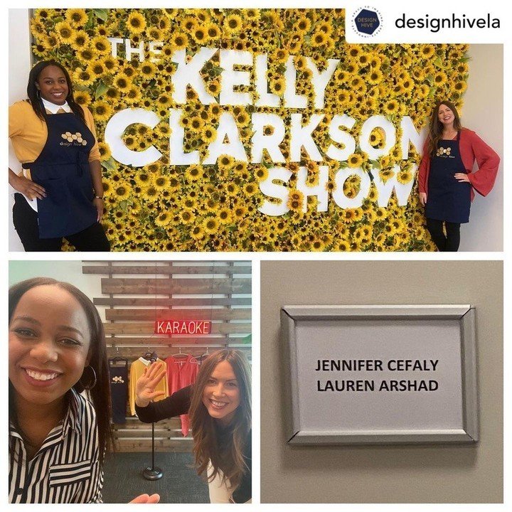 So three years ago this week, this happened! In April 2021, we had the amazing opportunity to be featured on the @kellyclarksonshow and in the @latimes 🌟📺🗞️ We were brand new business owners who launched in March 2020, pivoting to make it work. Th