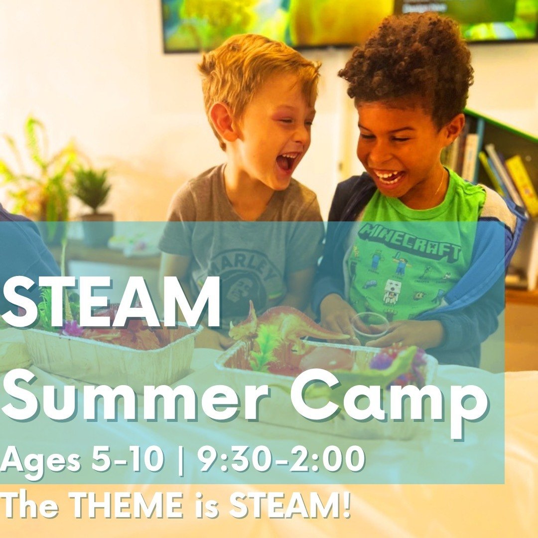 SUMMER STEAM CAMP STARTS JUNE 10! ☀️🔥⁠
⁠Get ready for an action-packed summer filled with arts, crafts, tech, and engineering projects! 🎨🚀 Unleash your creativity and join us for an unforgettable STEAM adventure! 🌟 Spaces are filling up fast, so 