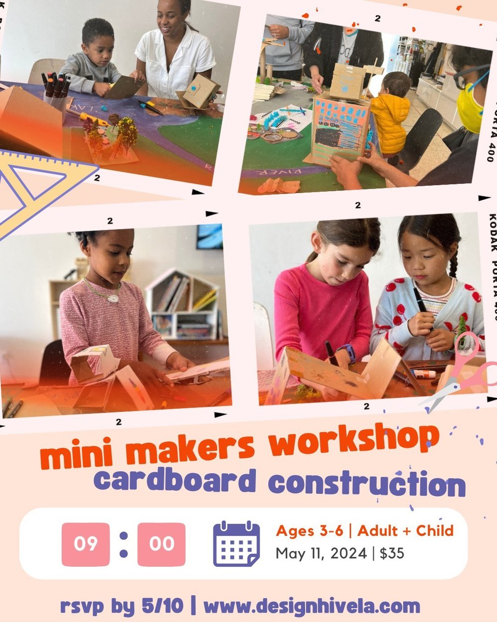 Little builders, big imaginations! 📦✨ Join us this Saturday for our Mini Makers workshop, where kids aged 3-6 will dive into the world of cardboard construction. It&rsquo;s all about turning simple boxes into extraordinary creations. Let&rsquo;s bui