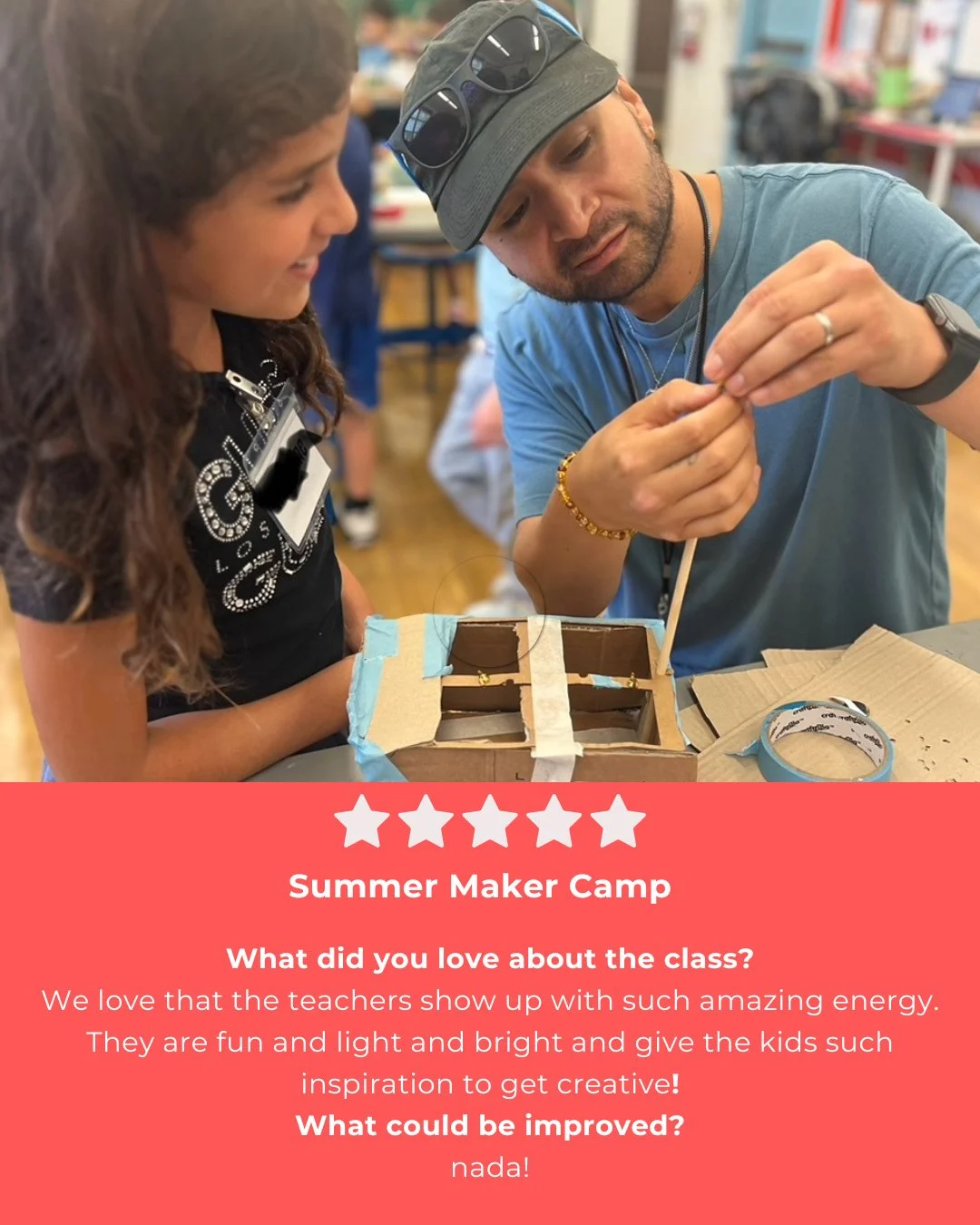
💬 Real words from real families = our favorite kind of magic.
“My child woke up every morning excited for camp—Design Hive is magic.” ✨
We hear this a lot and it never gets old! Because at Design Hive, we’re not just