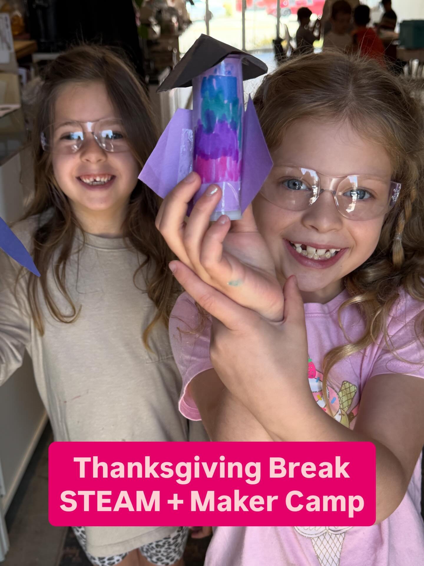 Next week is all about hands-on fun at our STEAM + Maker Camp! 🔧🎨 For makers ages 7+, we&rsquo;re diving into exciting projects that blend science, tech, art, and engineering. Join us 9:30&ndash;2:30 &mdash; book by the day or enjoy the full 2 days