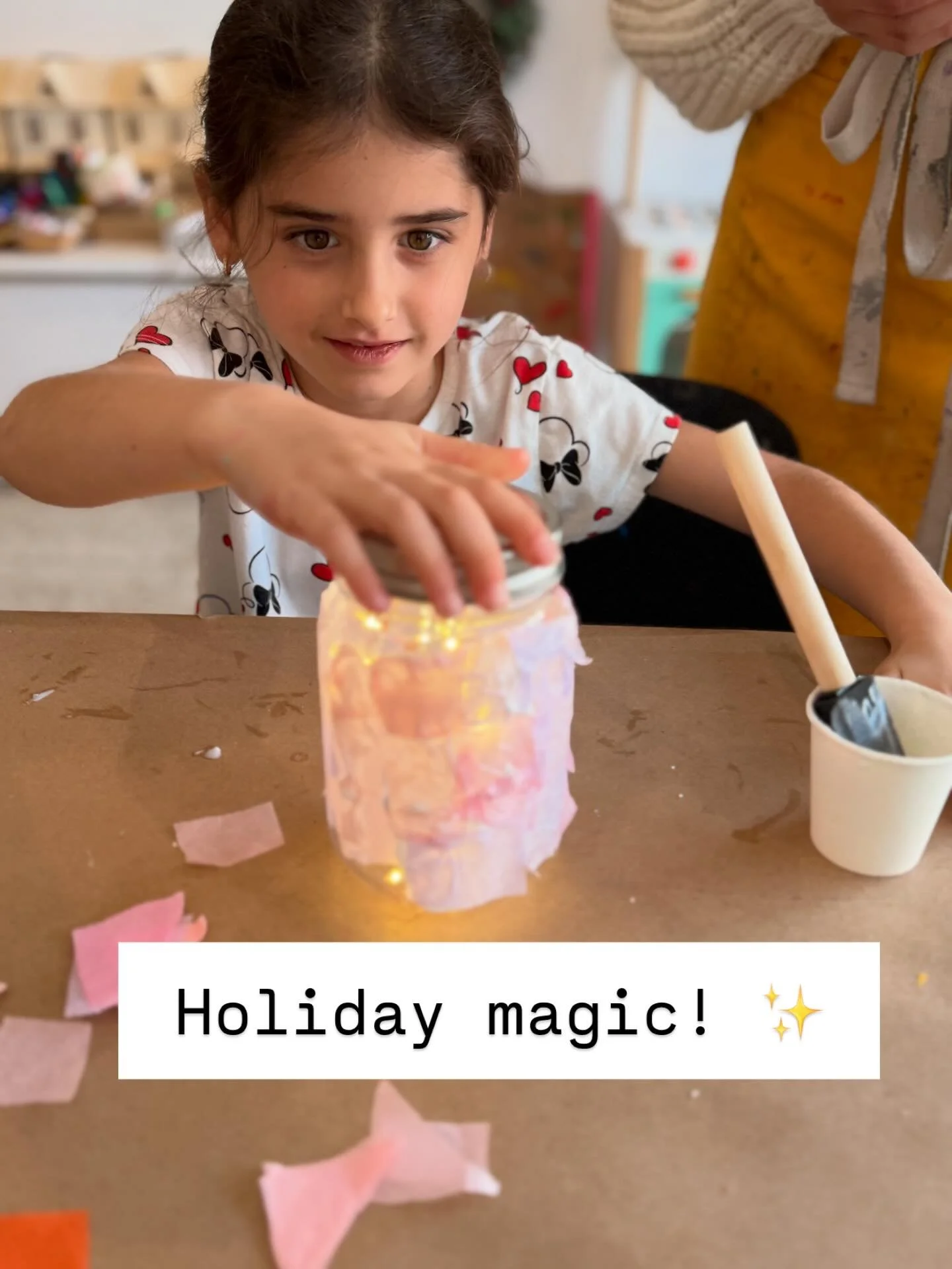 Winter STEAM Camp is officially underway! It&rsquo;s only day one and the creativity is already flowing!  We&rsquo;re here every day from 9:30&ndash;2:30 through January 9, packed with hands-on projects, experiments, and maker magic. Campers are jump