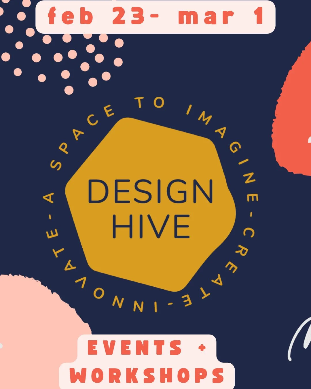This week at Design Hive, we're buzzing with creativity! Whether you're a scrapbook superstar, a decoupage dynamo, or just want to unleash your inner maker in our open studio, there's something for everyone. ⁠
⁠
Bring your friends, your kids, or just