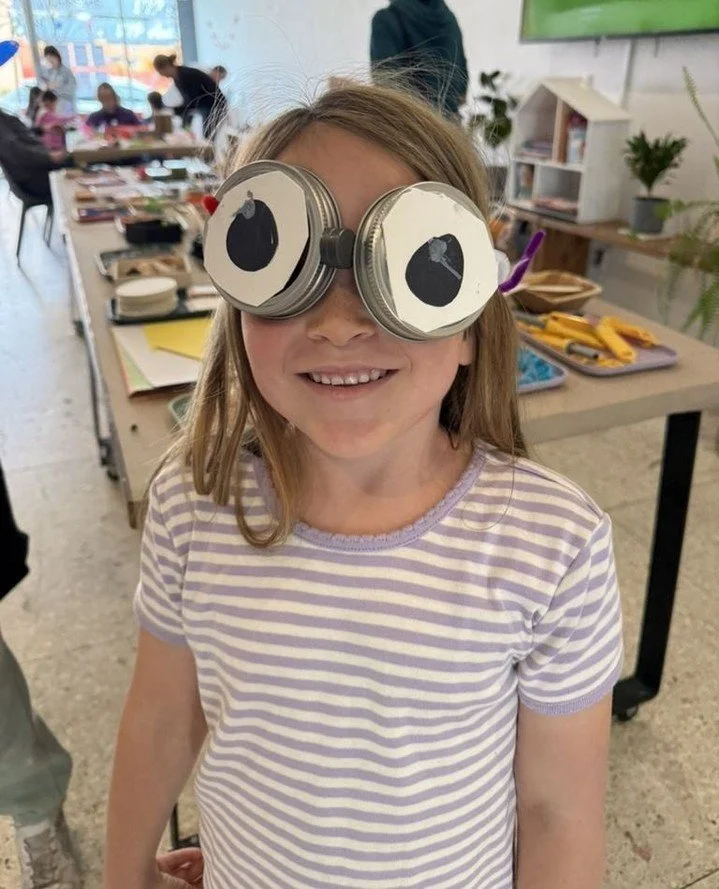 LET'S UP-CYCLE! ⁠
Yogurt cups, bottle caps, trays, lids, and containers = NOT junk in our studio ♻️💡⁠
⁠
They&rsquo;re prototyping materials.⁠
⁠
When kids build with recyclables, they learn to ask:⁠
👉 What is this made of?⁠
👉 What can it do?⁠
👉 Wh