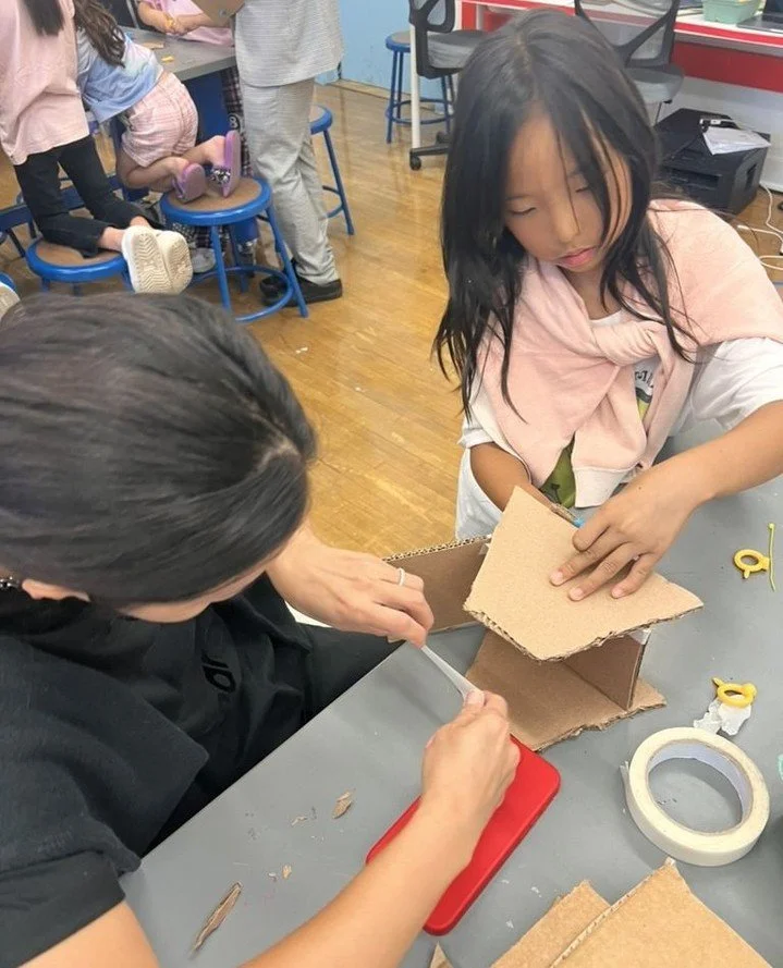 Tape is a tool. (A very important one.) 🙌⁠
In a makerspace, kids aren&rsquo;t just &ldquo;using tape&rdquo; &mdash; they&rsquo;re learning:⁠
-how much to use⁠
-how to tear it⁠
-how to join materials⁠
-how to test before committing⁠
⁠
Tape teaches fi