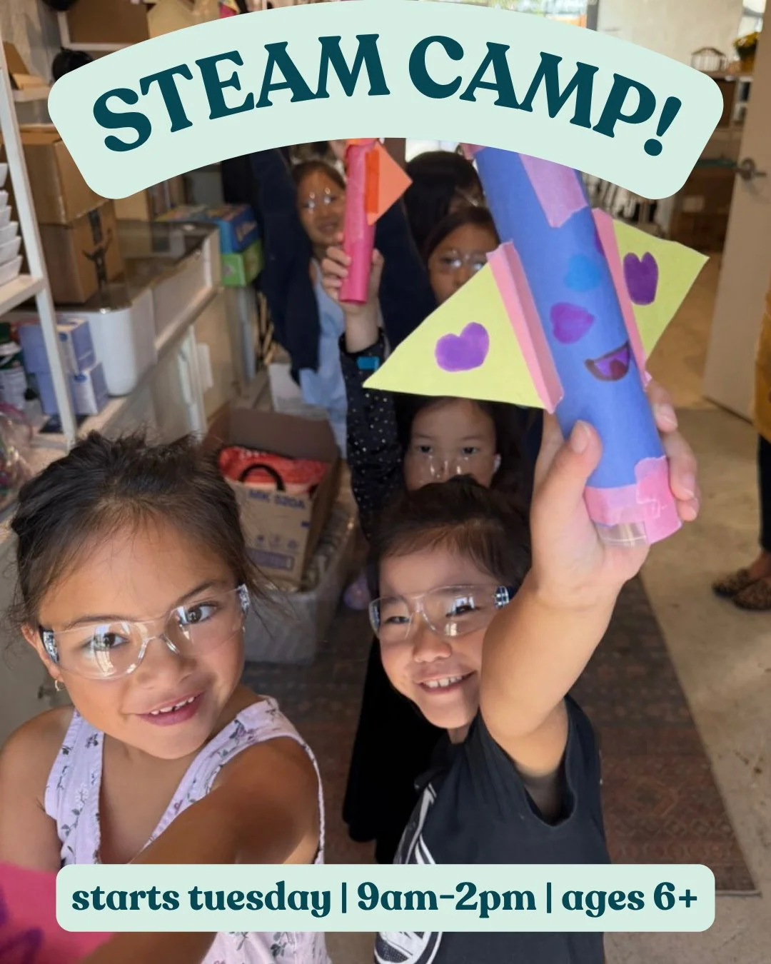Are you going to have kids out of school this week? Join us starting Tuesday for our STEAM/Maker Camp: where imagination meets innovation! ⁠
⁠
Dive into hands-on activities from 9 AM to 2 PM, with early drop-off options to make your mornings easier. 