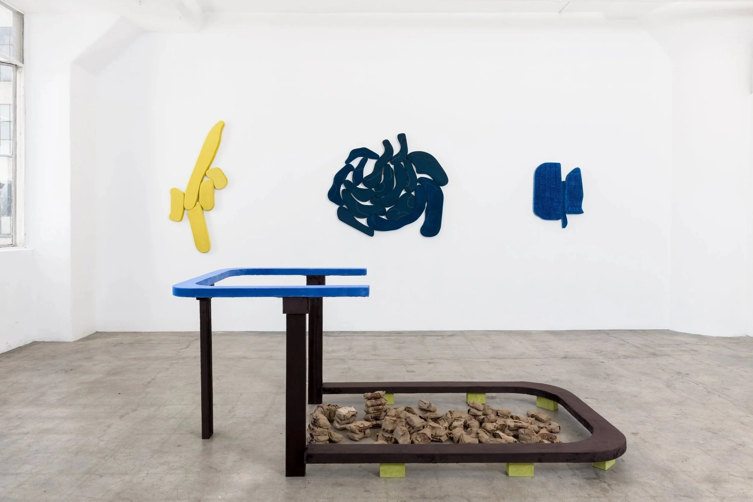 Installation View Untangles: A Journey Through Layers, Tiger Strikes Asteroid, Los Angeles, CA