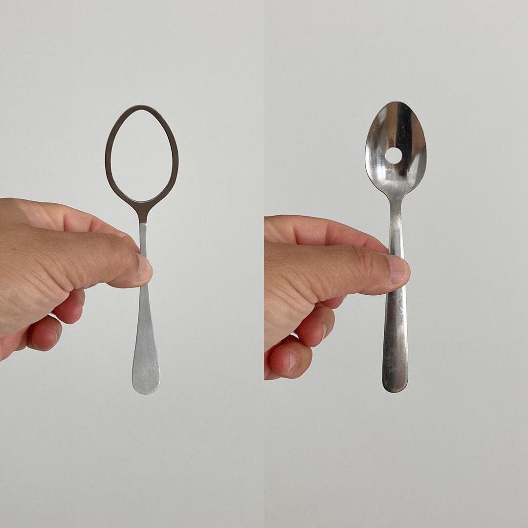 via @micahlexier: &ldquo;Two gag &lsquo;Diet Spoons&rsquo;. The one on the left is commercially manufactured in Japan and comes beautifully packaged and the one on the right looks to be homemade.&rdquo;