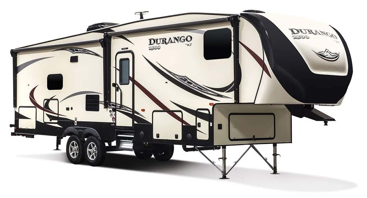 2018-KZ-RV-Durango-1500-D286BHD-Fifth-Wheel-Exterior-Front-3-4-Door.jpeg