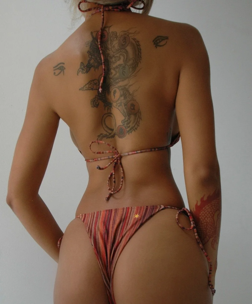 The KIRA Bottom | Vintage Stripe