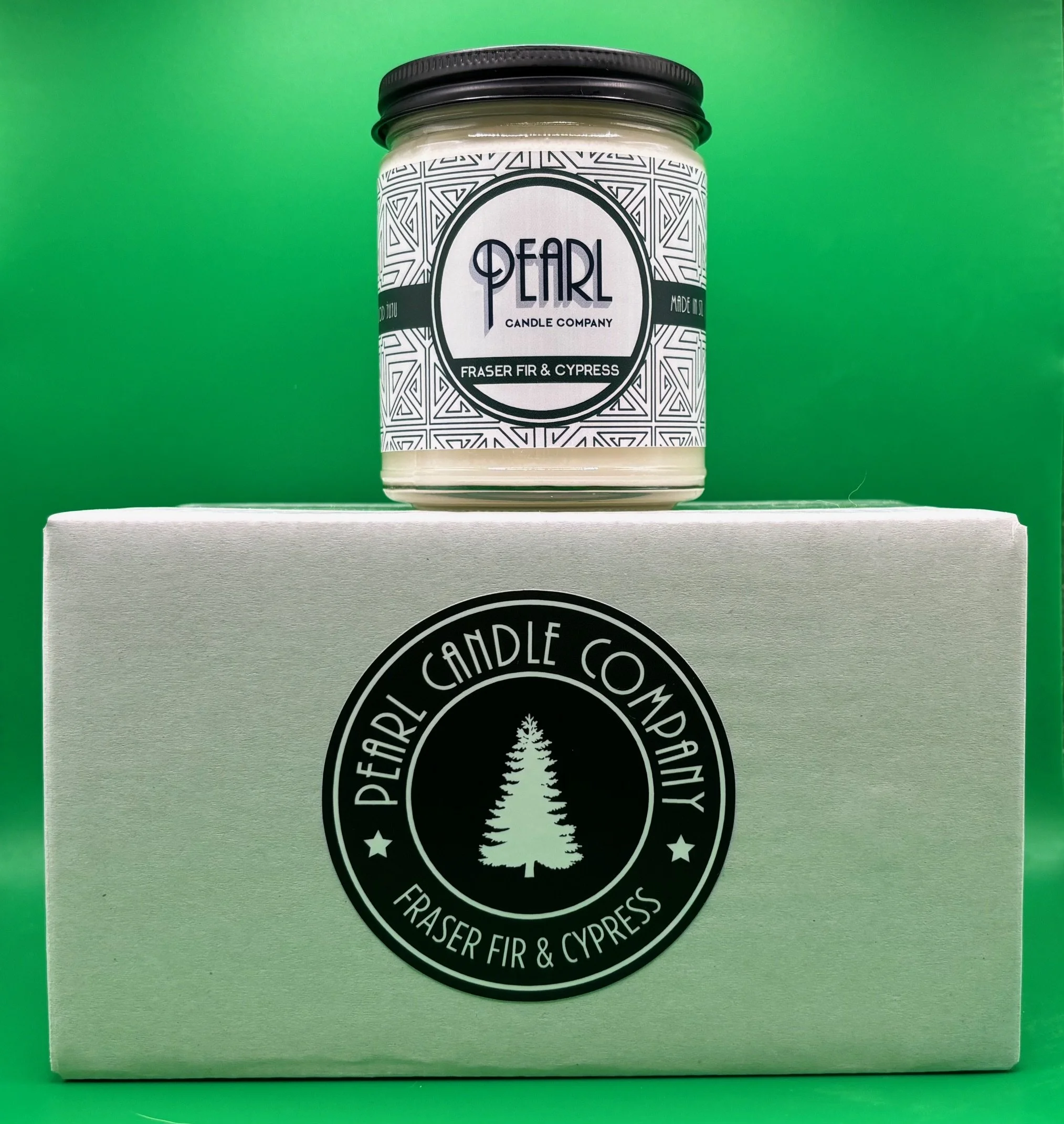 Tree-In-A-Box! Fraser Fir & Cypress (7 oz Jar)