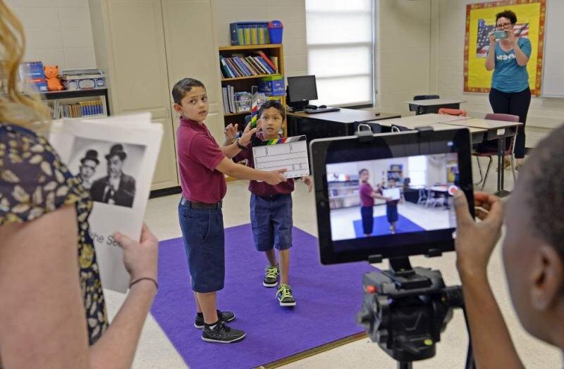 THE ADVOCATE "BATON ROUGE CHILDREN GET INTO FILM MAKING AT SUMMER SCHOOL, SEND VIDEO TO CHILDREN IN CUBA”