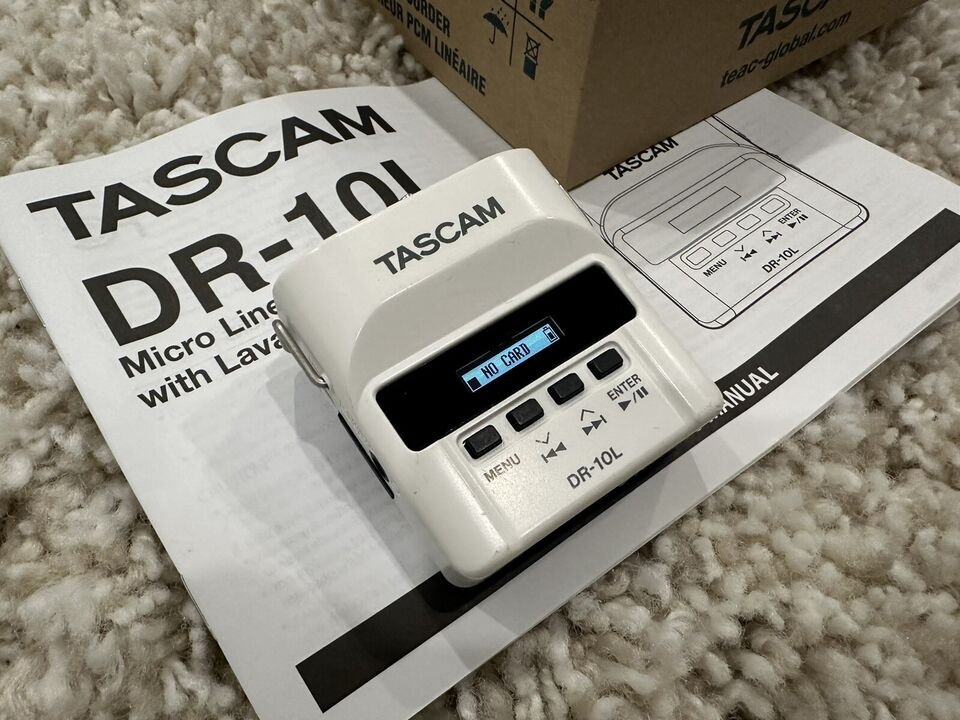 TASCAM DR-10L Digital Audio Recorder