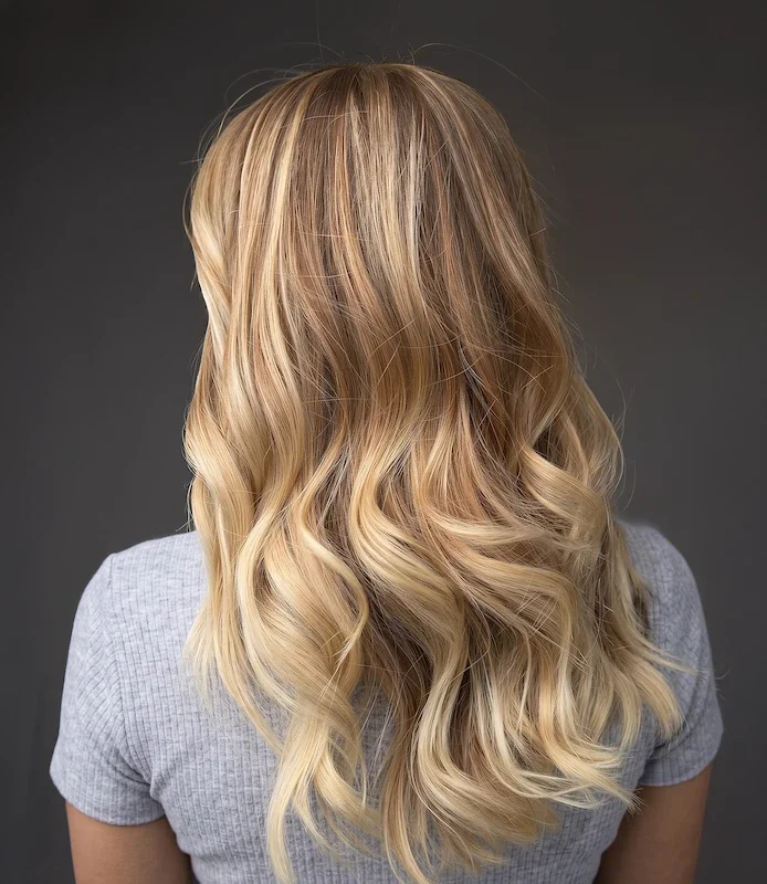Foilyage hair coloring technique