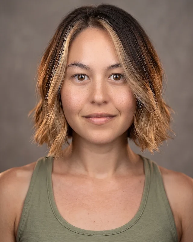 Face framing balayage service