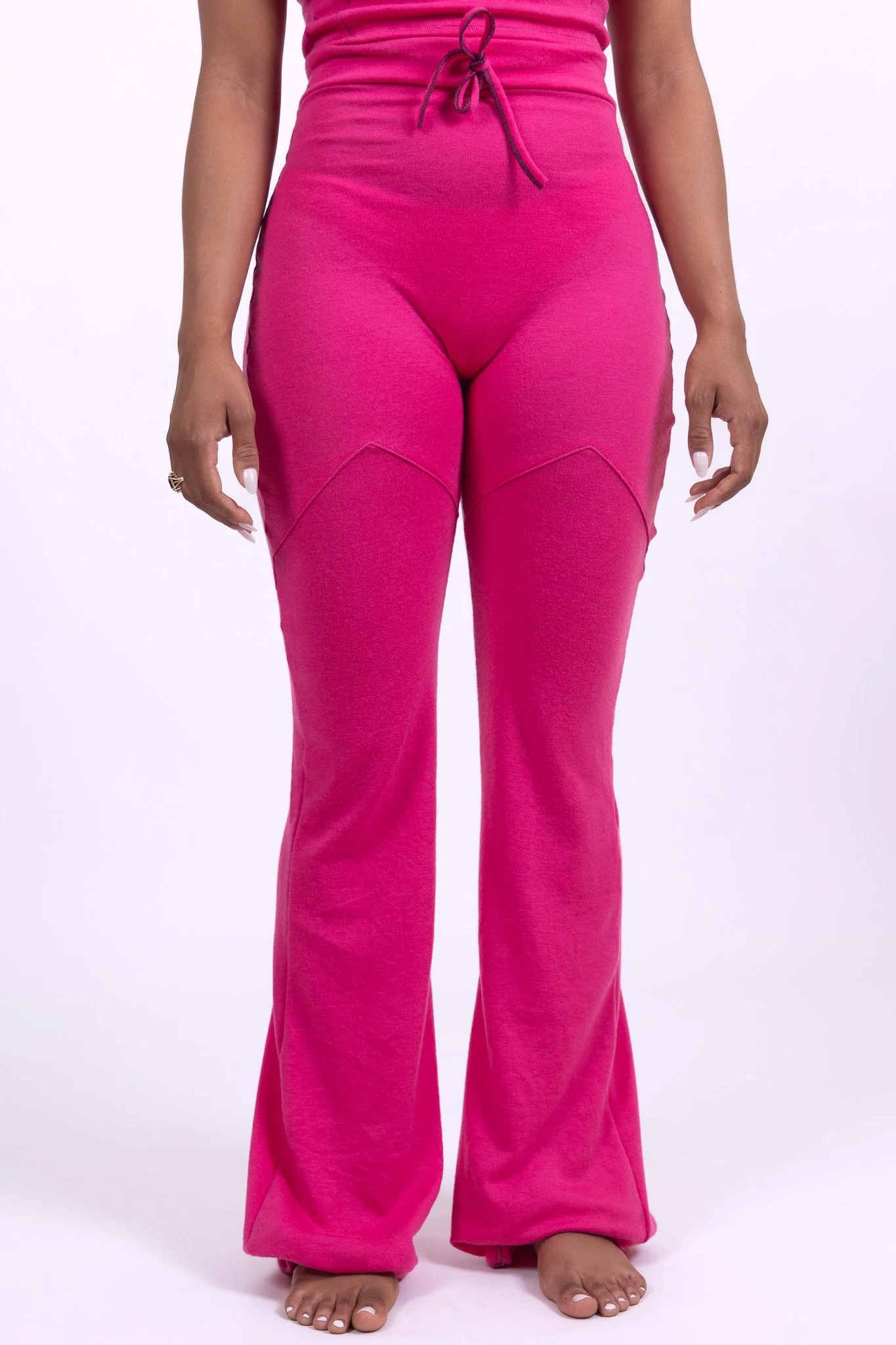 women's wool pink shirt + pants outfit 8.jpg