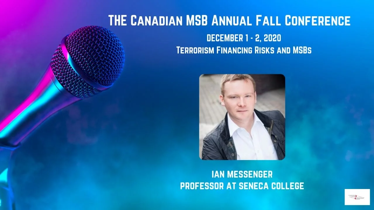 December: Canadian MSB Association - Terrorist Financing