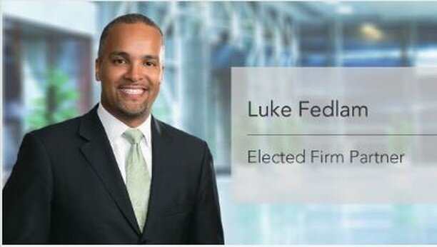 Congratulations to Luke Fedlam, who was recently elected to partner at Porter Wright! See the firm's announcement here:  http://ow.ly/WiM750yI45O #blackexcellence #risetogether #liftingasweclimb #diversityinleadership #representationmatters
