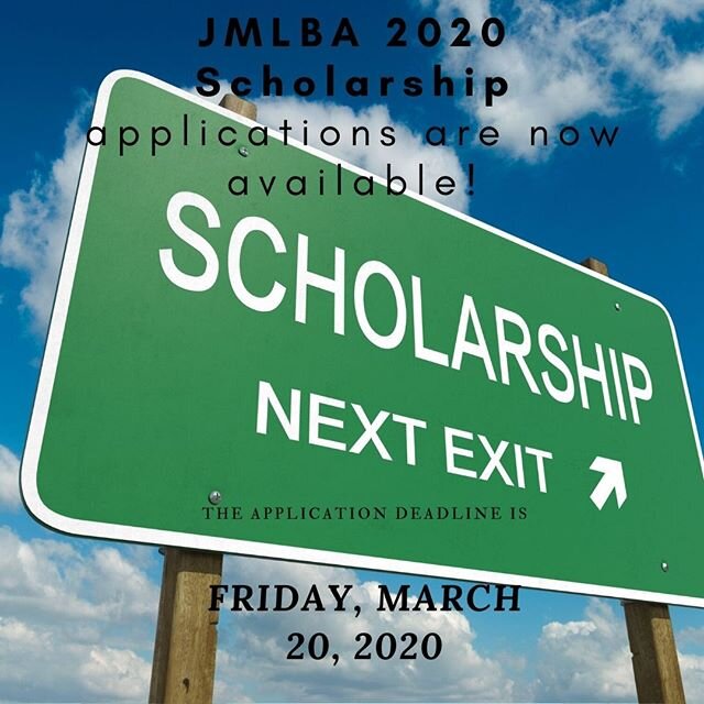 Law Students: You don't want to miss this! Additional information can be found here: http://www.jmlba.co/scholarship