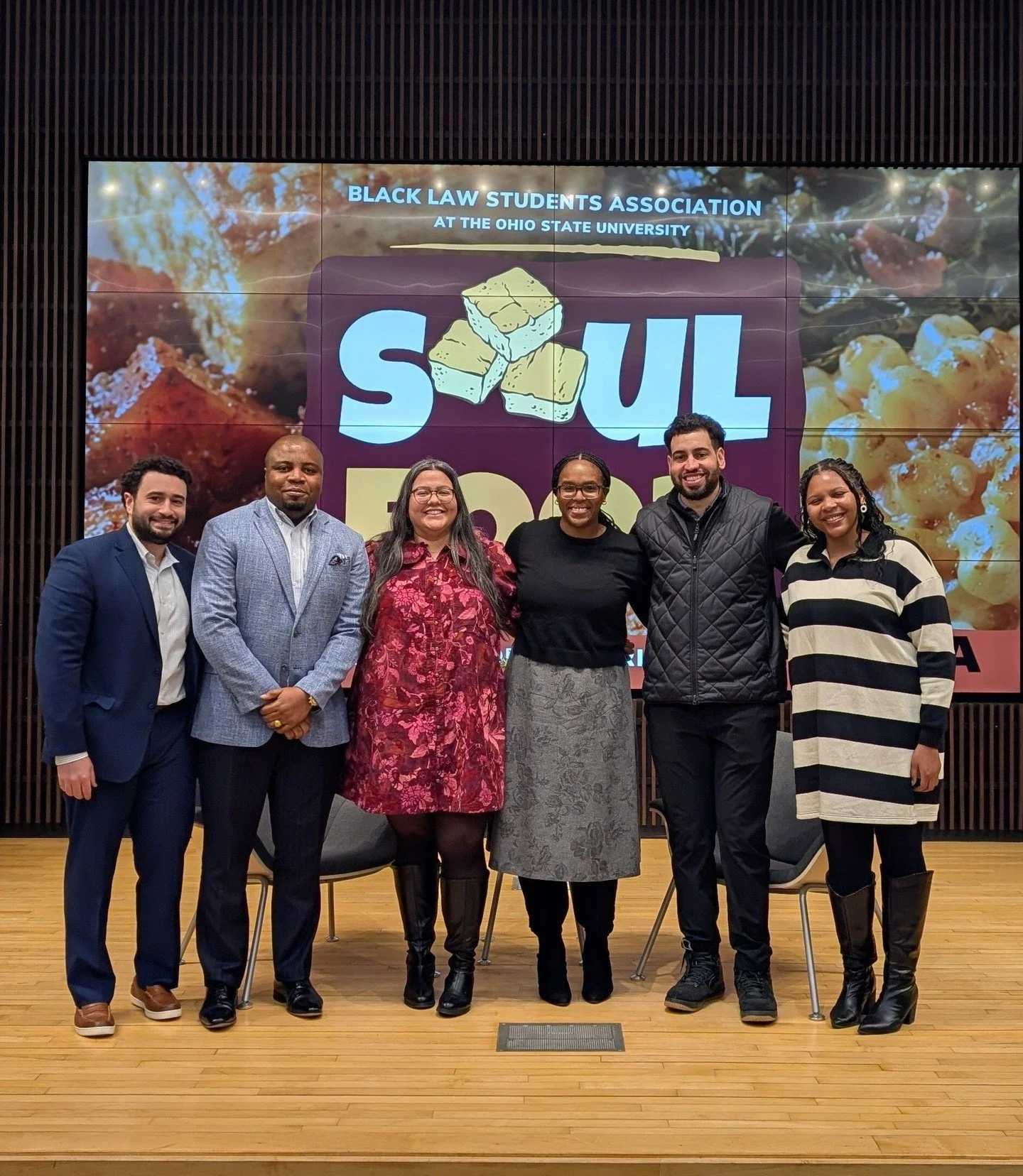 Recently, members of the JMLBA Board had the pleasure of attending the annual Soul Food Day hosted by the Black Law Student Association at The Ohio State University. The day was filled with enriching discussions led by Yvette McGee Brown and OSU stud